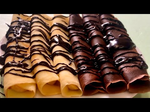 ვიდეო: ბლინები ბანანისა და შოკოლადის სოუსით