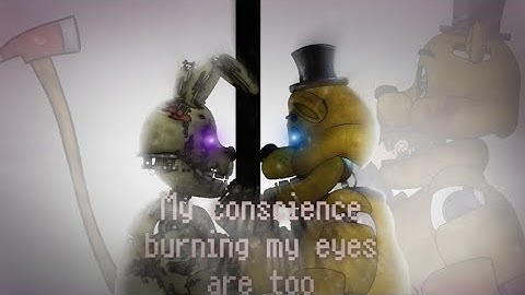 [Fnaf/Dc2] MY Conscious burning my eyes are too | Song by @leftmelonely / Short