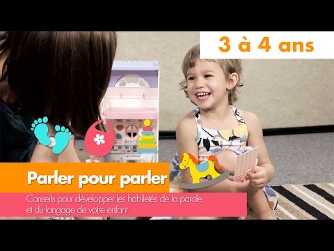 Parler pour parler : 3 à 4 ans