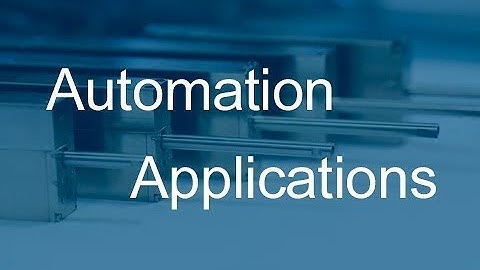 Automation applications