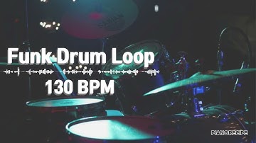 Funk Drum Loop 130bpm (Simple Groove Beat)
