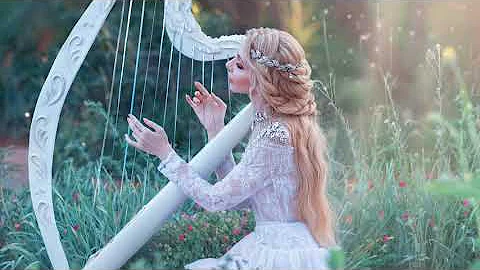 Relaxing Ambience  Beautiful Harp Music to Relax  ...