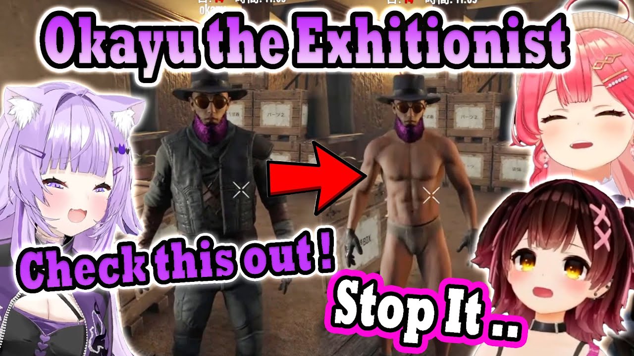 Miko & Holomem reacts to Okayu's Newly Learnt 'Skill' in 7DTD ! #ホロ7DTDハード