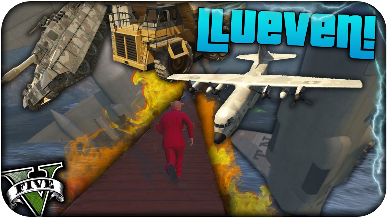 LLUVIA DE TANQUES, TITANES Y DUMPS DEL CIELO | GTA V ONLINE | TheCorvusClan gta 5 online casino