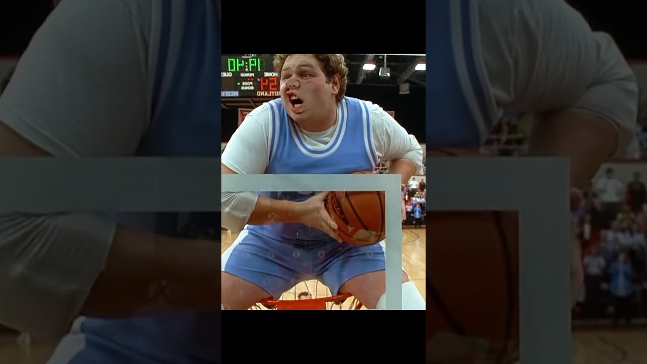 Flubber-Powered Dunk Shocks Everyone! 🏀💥 | Flubber (1997) Hilarious Basketball Scene