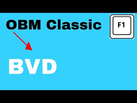 OBM Classic to BVD - integration