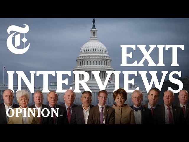 These 12 Lawmakers Agree: It's Time to Leave Congress | NYT Opinion class=