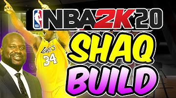 *NEW* BEST SHAQ BUILD IN NBA 2K20! | DOMINATE THE PAINT!