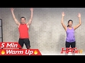 5 Min Fat Burning Cardio Warmup Exercise - 5 Minute Cardio Warm Up Exercises Before Workout