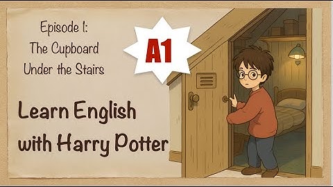 Learn English with Harry Potter | Episode 1: The Cupboard Under the Stairs