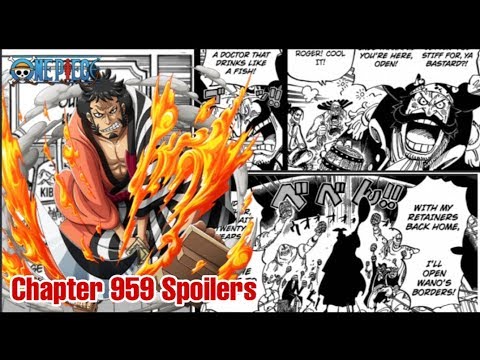 One Piece Chapter 959 Spoilers Release Date Youtube