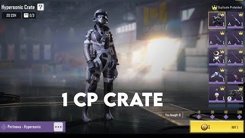 1 CP HYPERSONIC CRATE