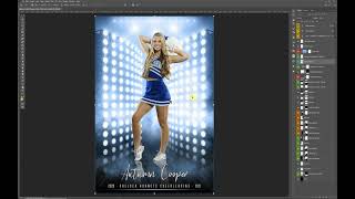 Light Grid Design - Photoshop Template Tutorial