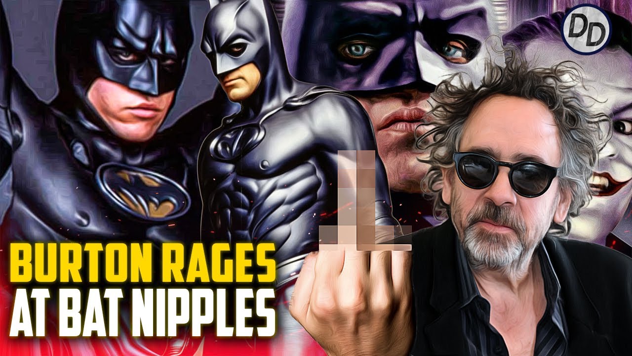 Tim Burton RAGES Over Bat Nipples on Batman! 
