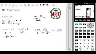 TI-84 Tutorials - Evaluating Functions