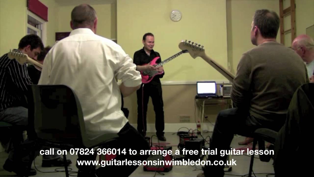 wimbledon school of guitar lesson sample