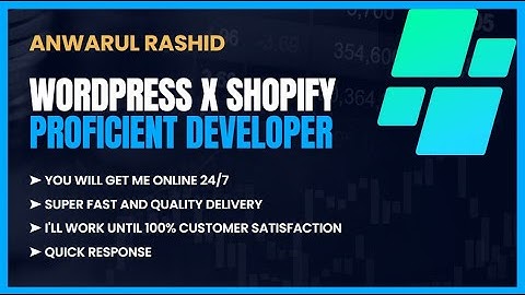 WordPress Website | Anwarul Rashid | Wordpress Developer | Elementor Expert