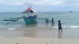 Pearl white beach
