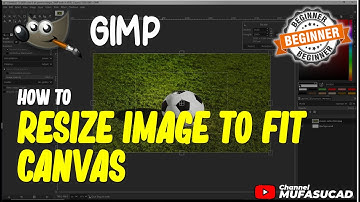 Gimp How To Resize Image To Fit Canvas