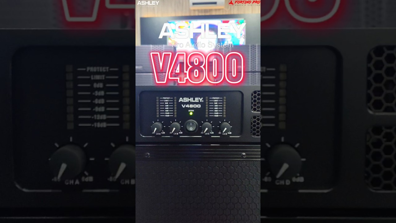 POWER 4 CHANNEL ASHLEY - V4800