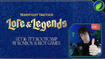BoxBox Bootcamp day 3 | TFT Set 16 | Spuzie Live