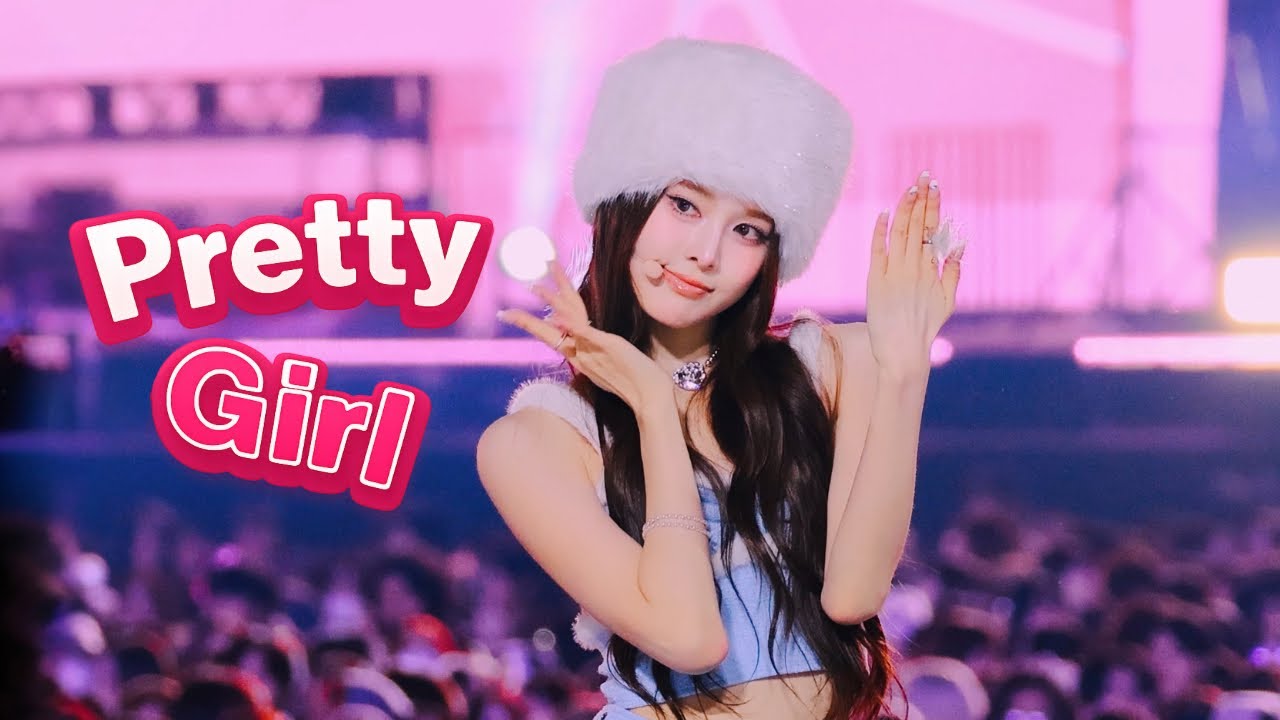 [4K] ‘Pretty Girl' 이즈나 방지민 직캠 (izna Bang Jeemin Fancam) @ Music Bank Global Festival 251214