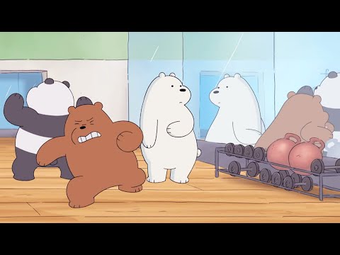 we-bare-bears-|-bears-at-the-gym-|-cartoon-network