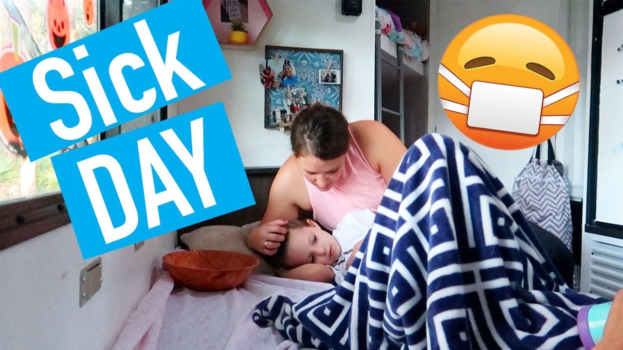 РАСПИСАНИЕ НА БОЛЬНИЧНЫЙ ДЕНЬ! 4 РЕБЁНКА ЗАБОЛЕЛИ ГРИППОМ 🤒