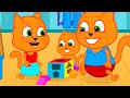 Cats Family en Français - Formulaires Pour Puzzles Dessin Animé 2022 en Français