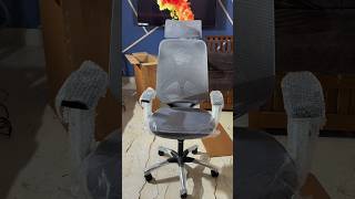 Office Chair Assembly Tutorial | Easy Rolling Chair Setup at Home #workchair #officechair