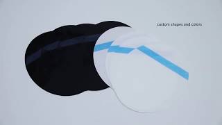 Diecut elastic patch for skin( TPU and elastic cotton)