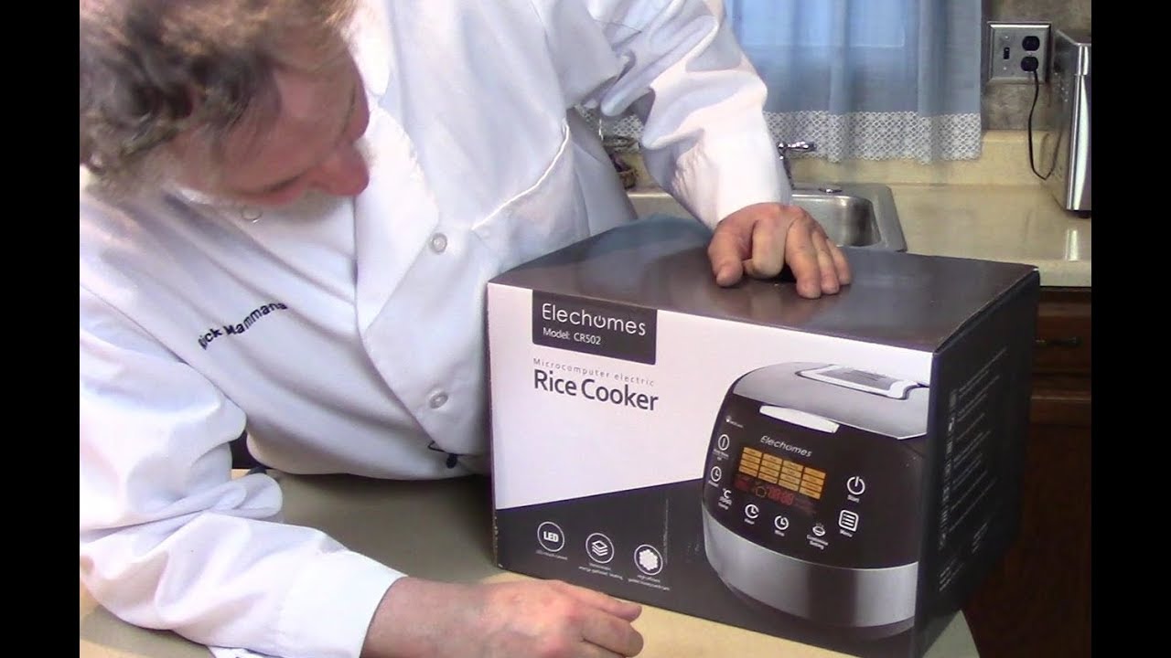 Un Boxing a New Elechomes Rice + Multi Cooker - YouTube