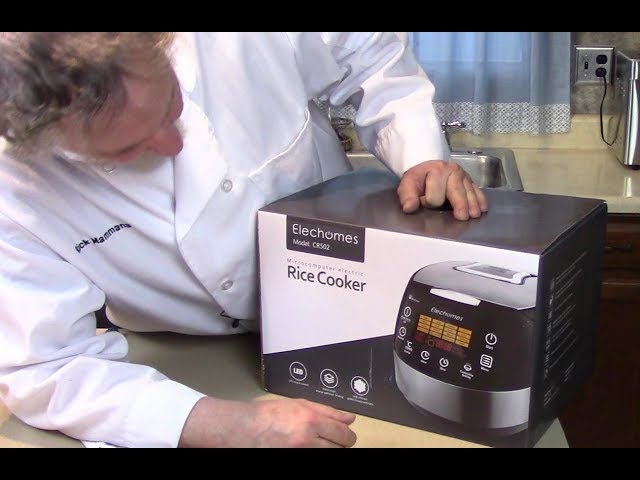 Un Boxing a New Elechomes Rice Multi Cooker