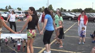 Serbian fest Merrillville IN, featuring band Maestros and dancing Serbian bebches.