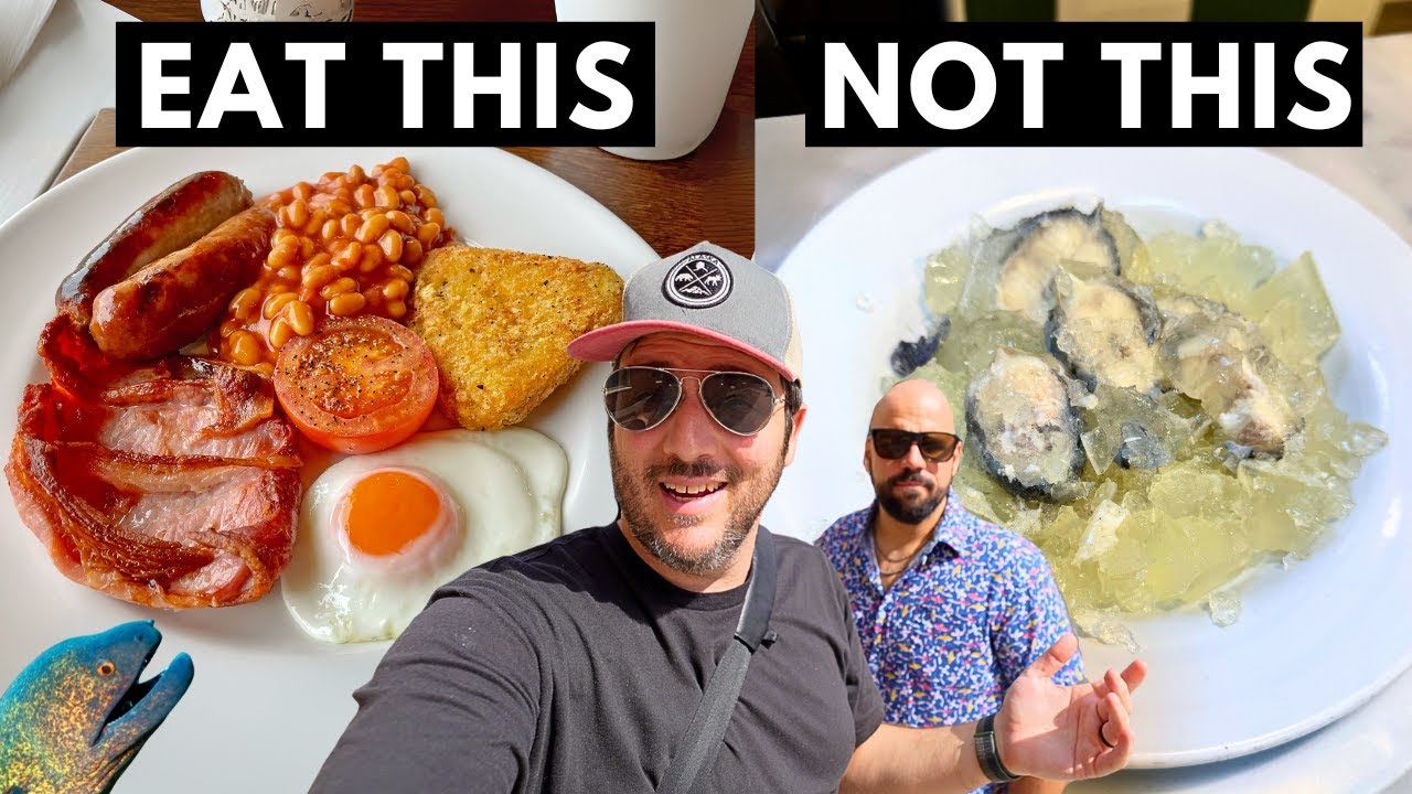 Trying Traditional British Food in London… with a Professional Chef