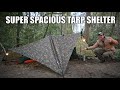 So spacious this could be my new favourite tarp shelter