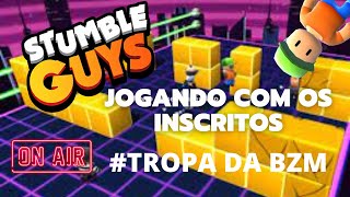 👑 Live de Stumble Guys 👑 -  Jogando com os inscritos