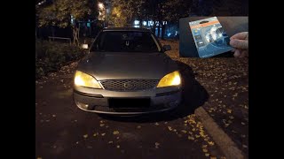 Светодиодные лампы в габариты Ford Mondeo 3. Osram LEDriving Standart T10 2880YE