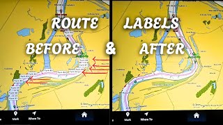 Garmin Gpsmap 1243Xsv Hiding Route Labels