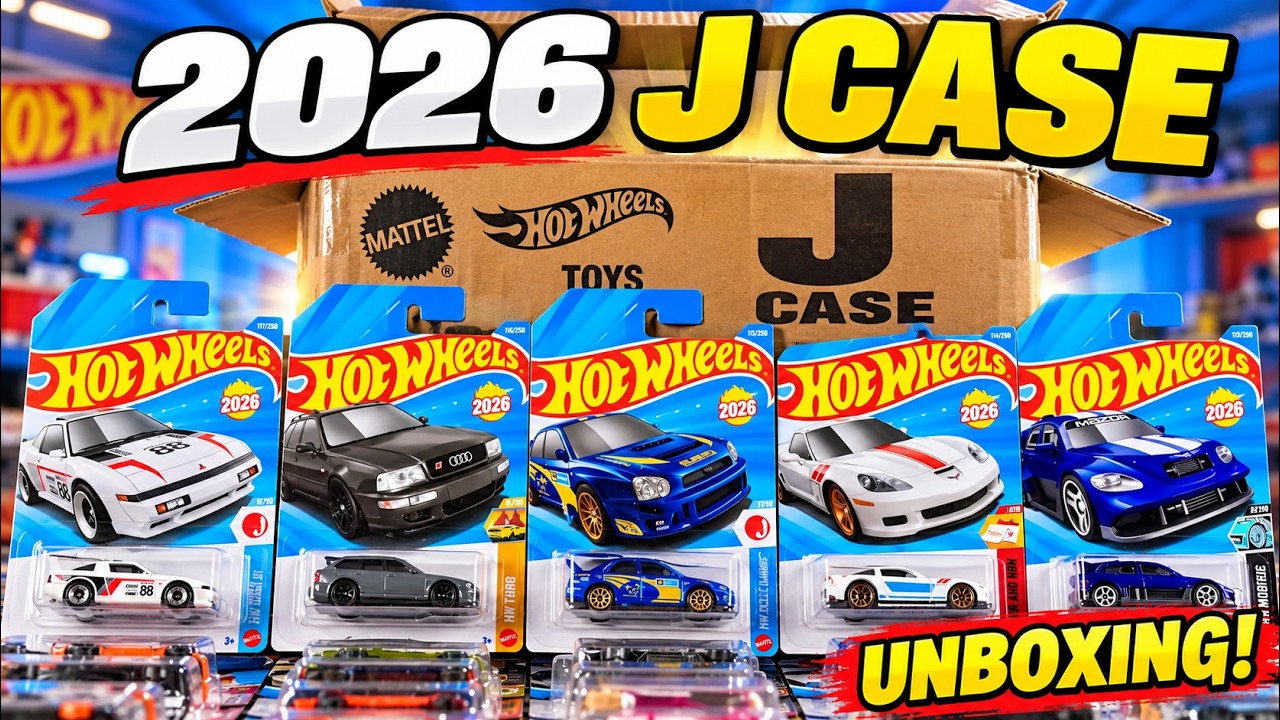 Unboxing 2026 Hot Wheels J Case | 4 New Models! - YouTube