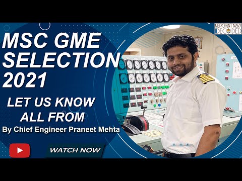 How to apply for GME program for MSC Shipping Company? Does Recommendation letter work ?