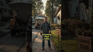 He Left His Boat in My Driveway Daily — So I Removed It 23 Times