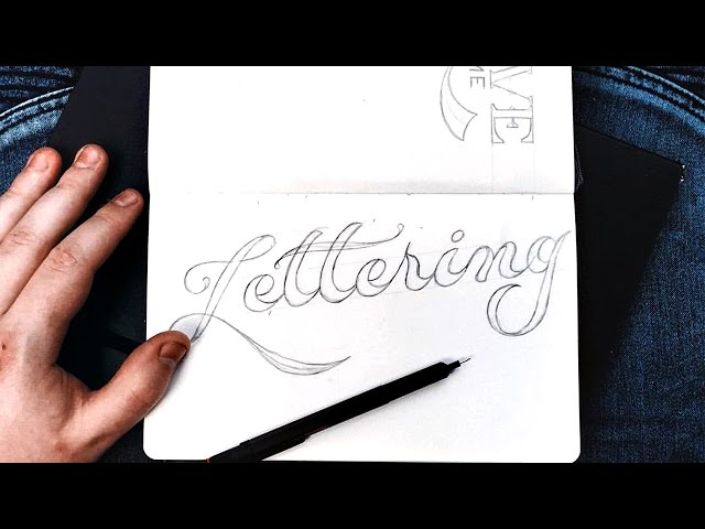 Hand lettering for beginners - Tips before you start • Affinity Grove