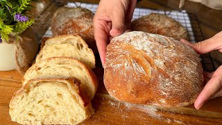 How to make No-Knead Bread! I don’t buy bread anymore, now I make it more delicious at home! screenshot 4