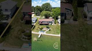 Just Listed! Lake Geneva Waterfront Home in DeWitt, Michigan | Home Tour