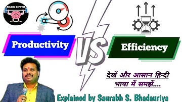 Productivity and Efficiency