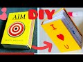 DIY mini notebook for crush | Cute mini book for gift