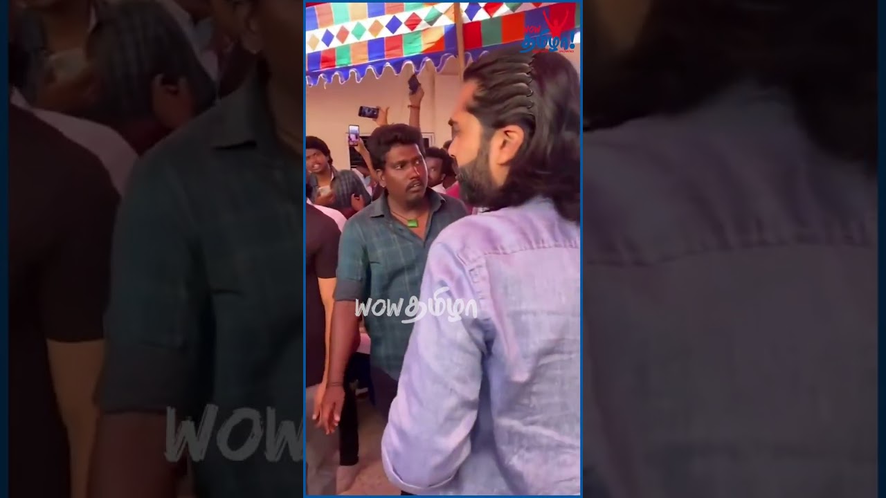 ரசிகர்களுக்கு உணவு பரிமாறிய சிம்பு 😍 