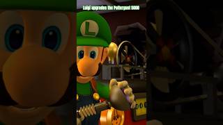 Luigi Upgrades The Poltergust 5000 #luigismansion2hd #shorts #luigi