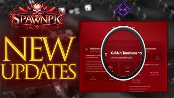 SpawnPK: New BIG Updates - Golden Tourney - Radiant Oathplate - Hotspot Heatwaves | $85 Giveaway